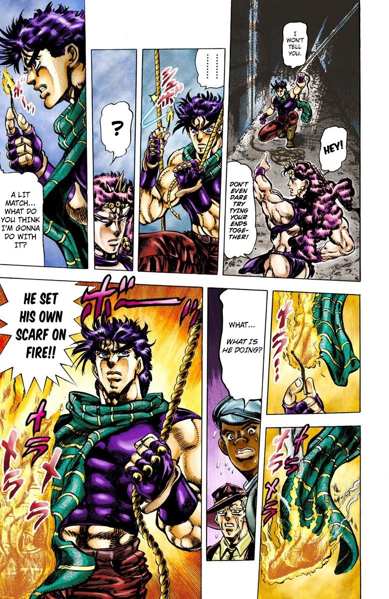 Read JoJo_s Bizarre Adventure Part 2 Battle Tendency Official Colored Manga Online
