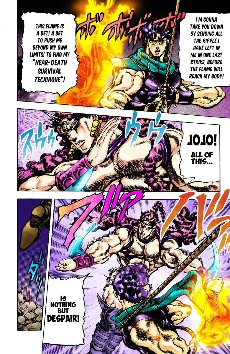 Read JoJo_s Bizarre Adventure Part 2 Battle Tendency Official Colored Manga Online