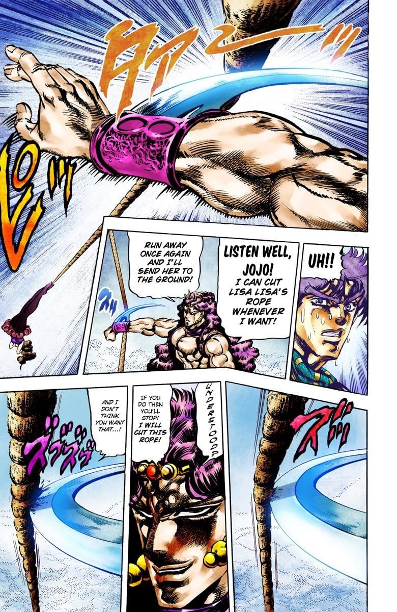 Read JoJo_s Bizarre Adventure Part 2 Battle Tendency Official Colored Manga Online