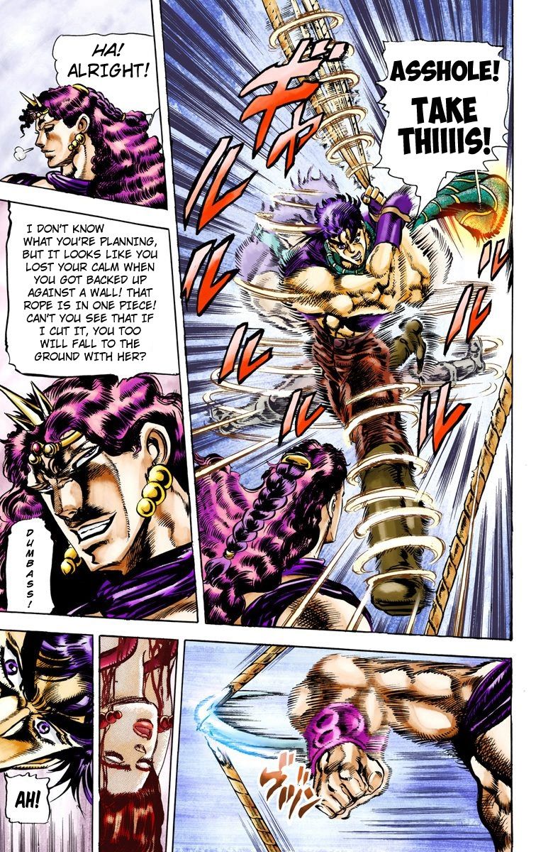 Read JoJo_s Bizarre Adventure Part 2 Battle Tendency Official Colored Manga Online