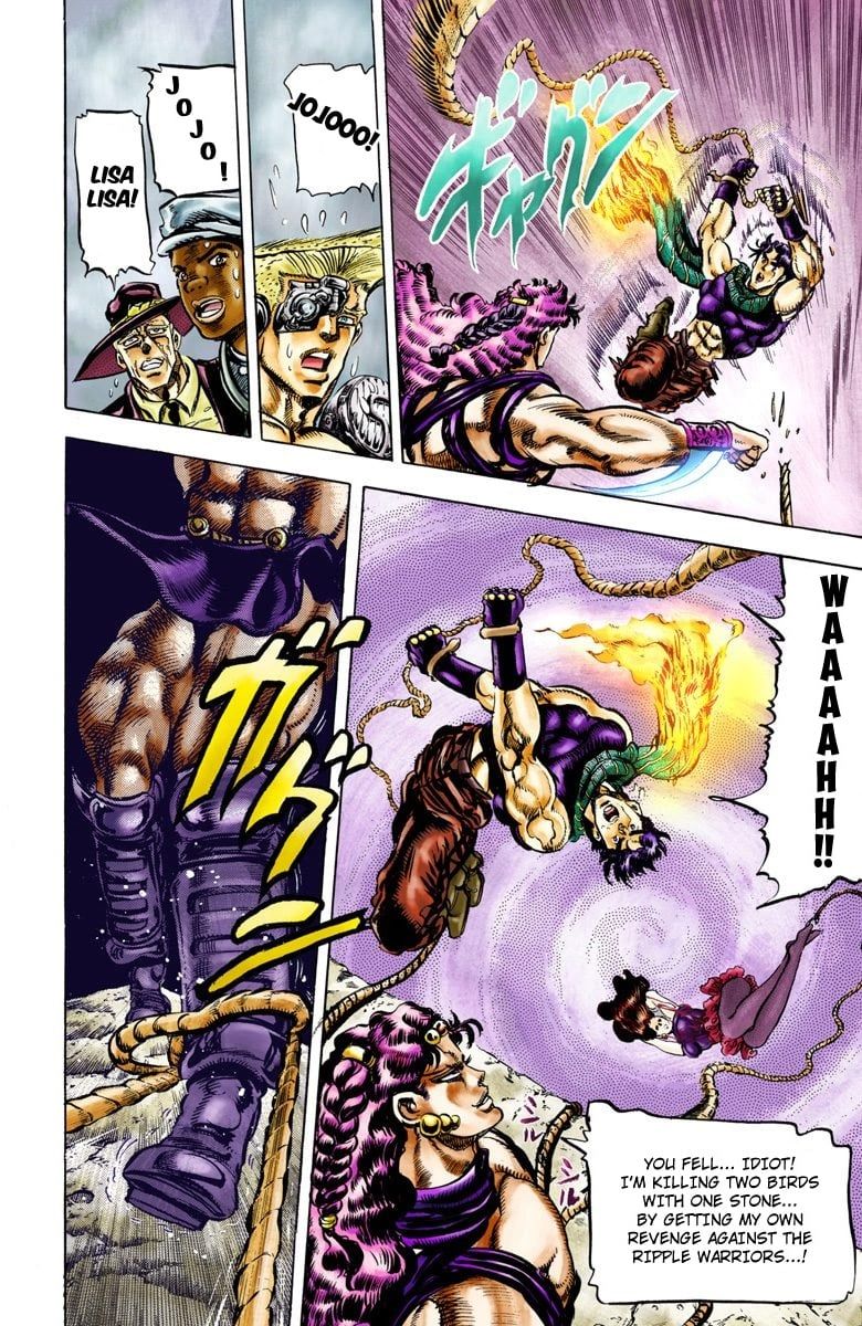Read JoJo_s Bizarre Adventure Part 2 Battle Tendency Official Colored Manga Online