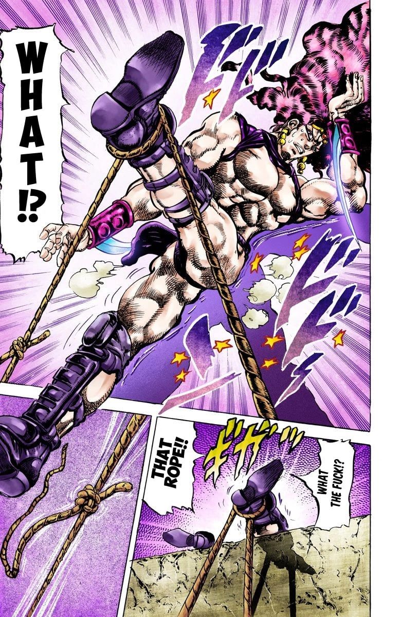 Read JoJo_s Bizarre Adventure Part 2 Battle Tendency Official Colored Manga Online