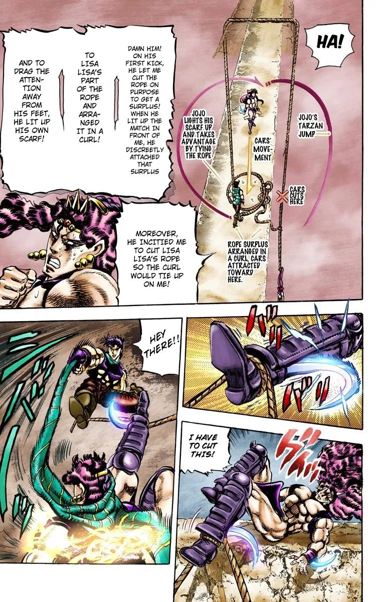 Read JoJo_s Bizarre Adventure Part 2 Battle Tendency Official Colored Manga Online