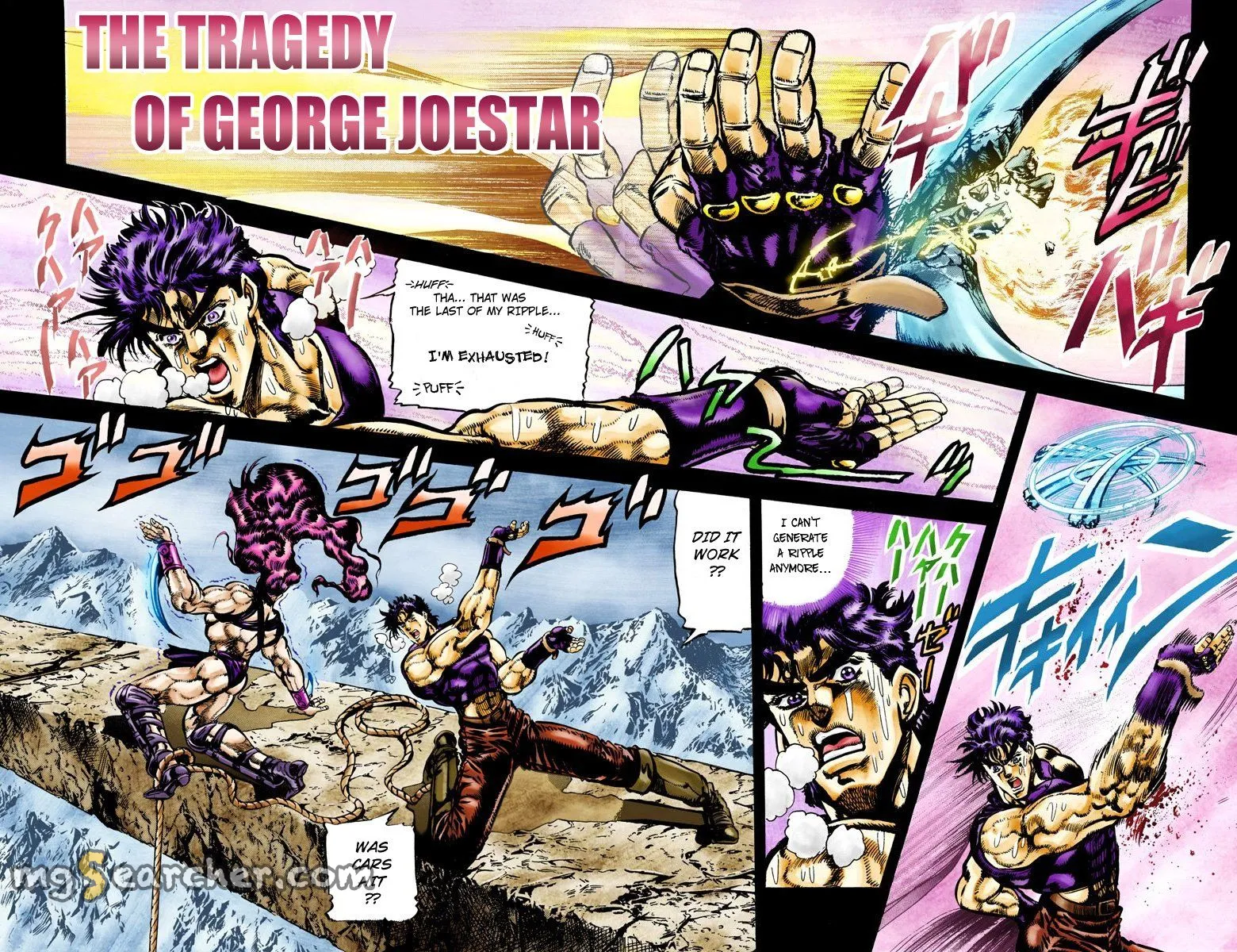 Read JoJo_s Bizarre Adventure Part 2 Battle Tendency Official Colored Manga Online