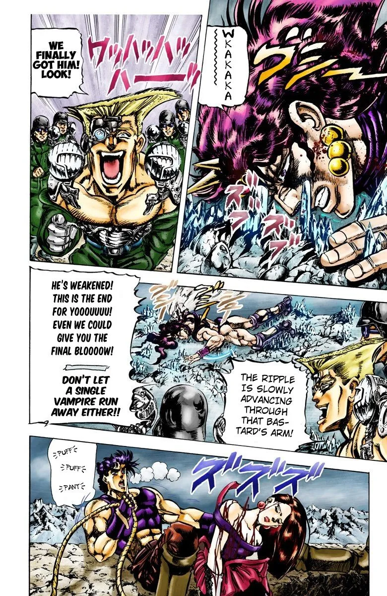 Read JoJo_s Bizarre Adventure Part 2 Battle Tendency Official Colored Manga Online