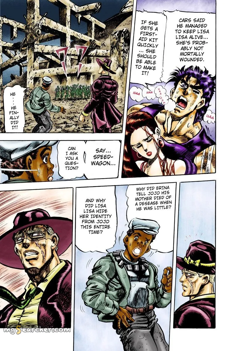 Read JoJo_s Bizarre Adventure Part 2 Battle Tendency Official Colored Manga Online