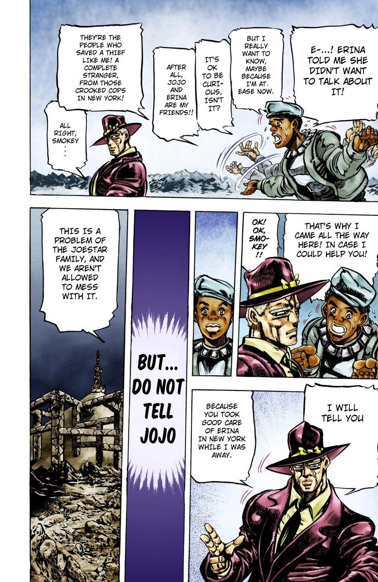 Read JoJo_s Bizarre Adventure Part 2 Battle Tendency Official Colored Manga Online
