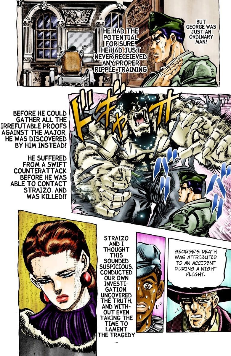 Read JoJo_s Bizarre Adventure Part 2 Battle Tendency Official Colored Manga Online