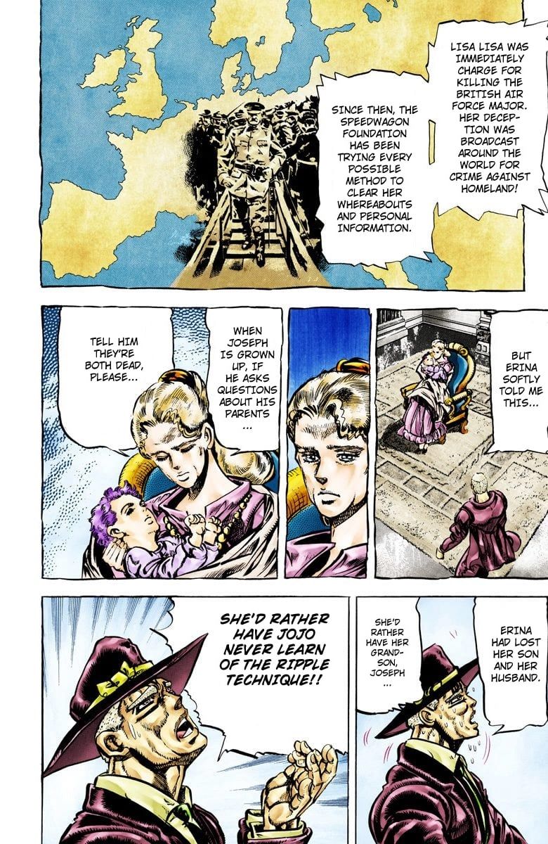 Read JoJo_s Bizarre Adventure Part 2 Battle Tendency Official Colored Manga Online