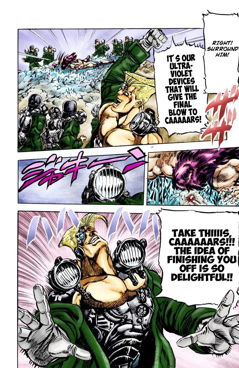 Read JoJo_s Bizarre Adventure Part 2 Battle Tendency Official Colored Manga Online