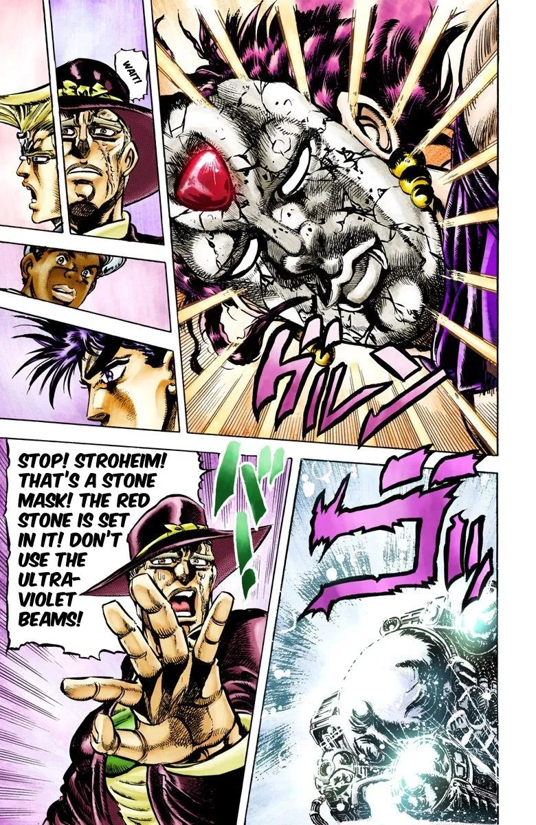 Read JoJo_s Bizarre Adventure Part 2 Battle Tendency Official Colored Manga Online