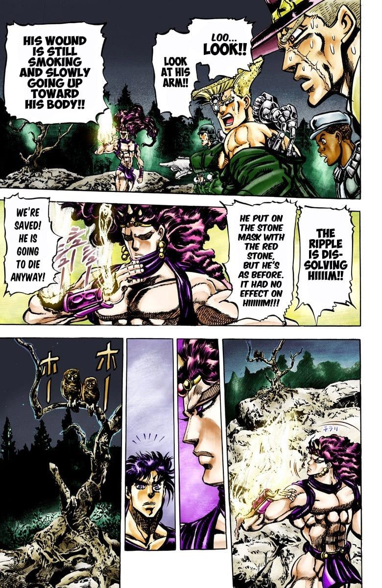 Read JoJo_s Bizarre Adventure Part 2 Battle Tendency Official Colored Manga Online