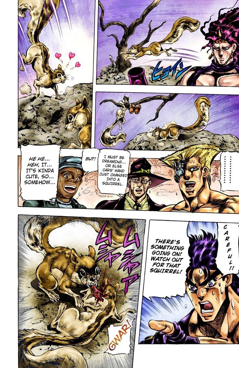 Read JoJo_s Bizarre Adventure Part 2 Battle Tendency Official Colored Manga Online