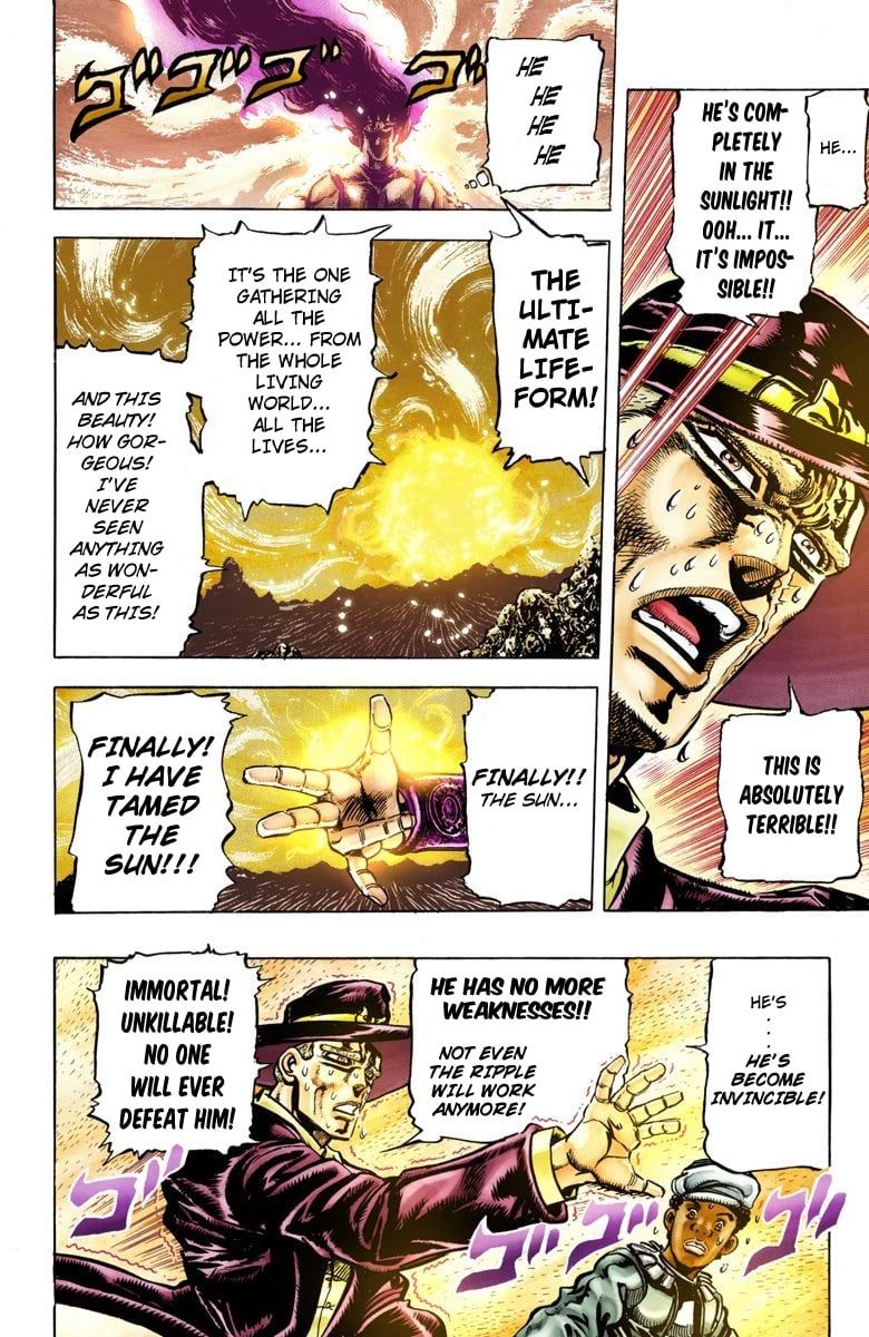 Read JoJo_s Bizarre Adventure Part 2 Battle Tendency Official Colored Manga Online
