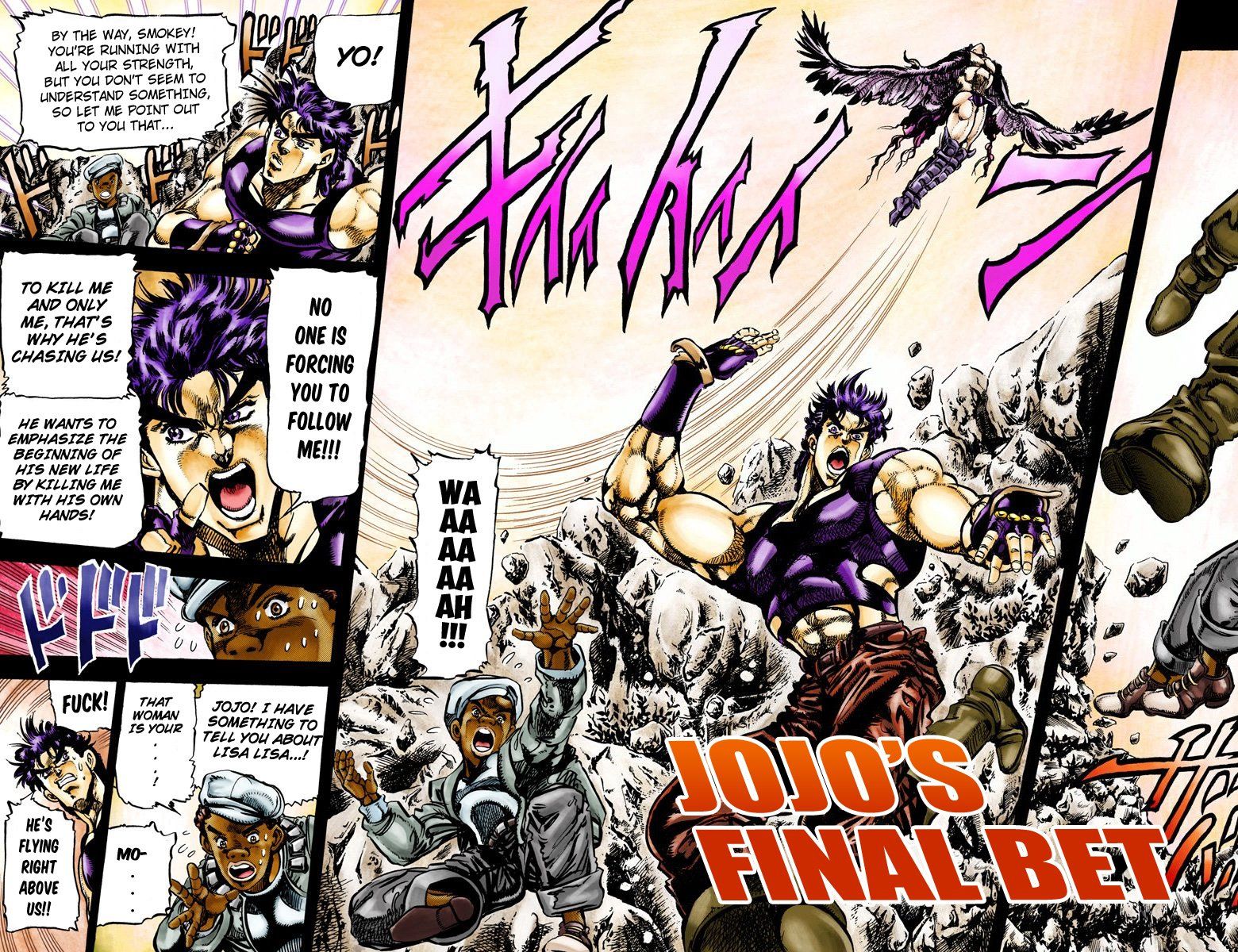 Read JoJo_s Bizarre Adventure Part 2 Battle Tendency Official Colored Manga Online