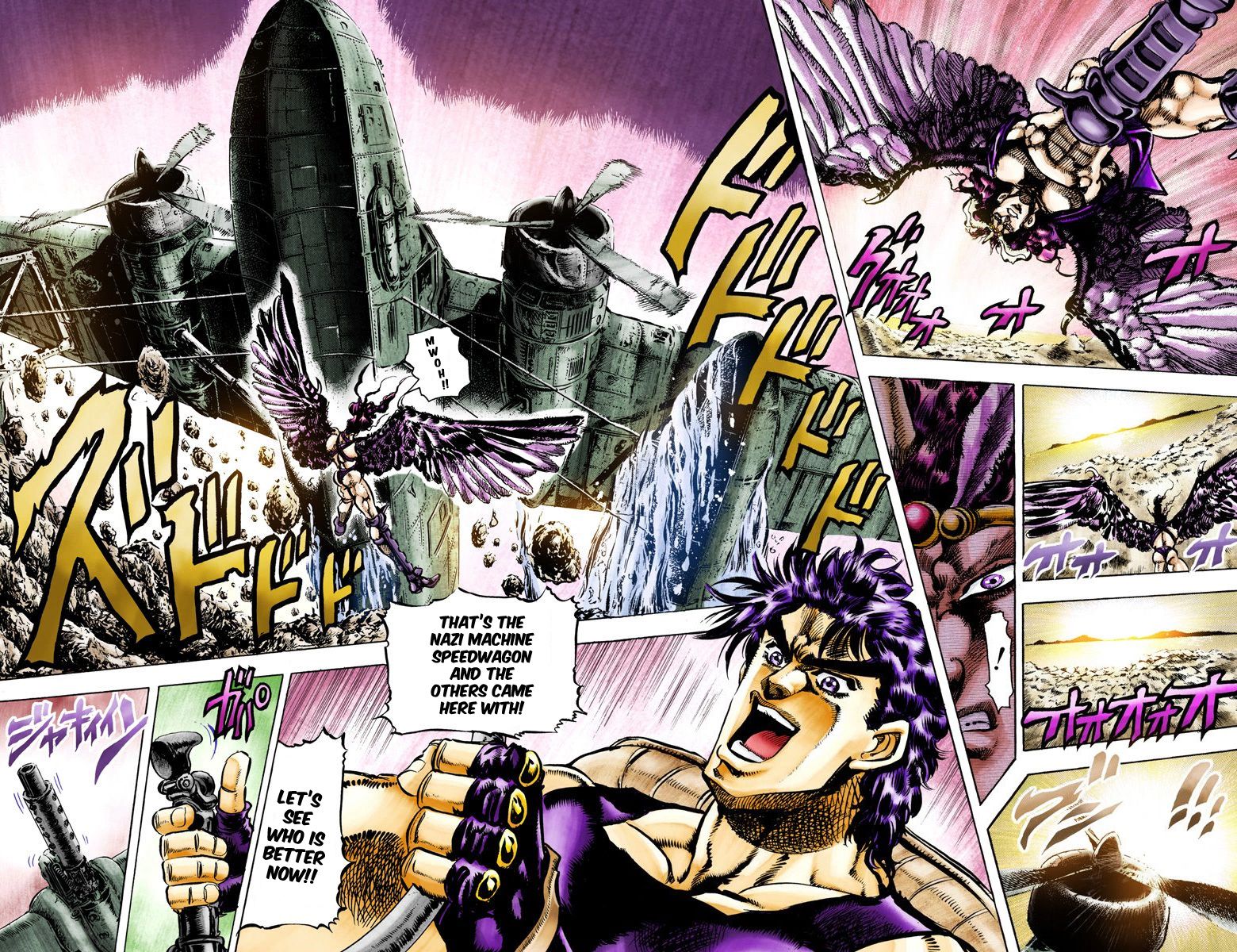 Read JoJo_s Bizarre Adventure Part 2 Battle Tendency Official Colored Manga Online