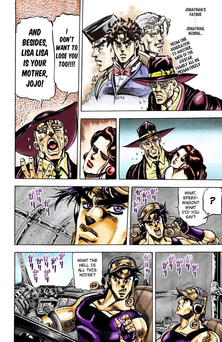 Read JoJo_s Bizarre Adventure Part 2 Battle Tendency Official Colored Manga Online