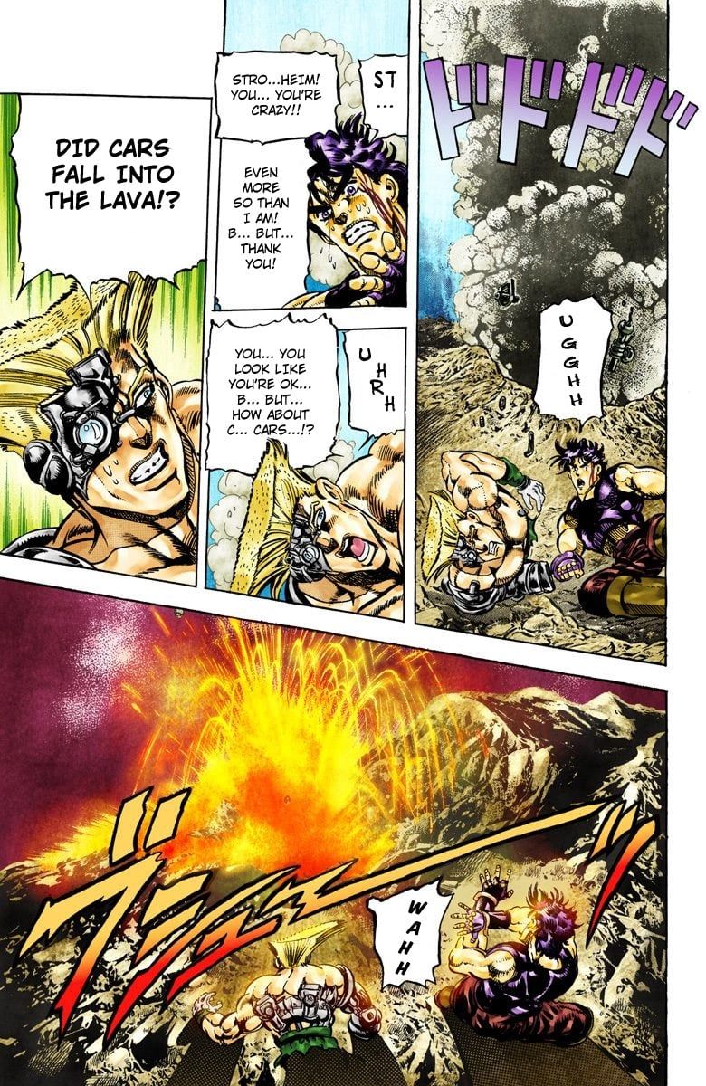 Read JoJo_s Bizarre Adventure Part 2 Battle Tendency Official Colored Manga Online