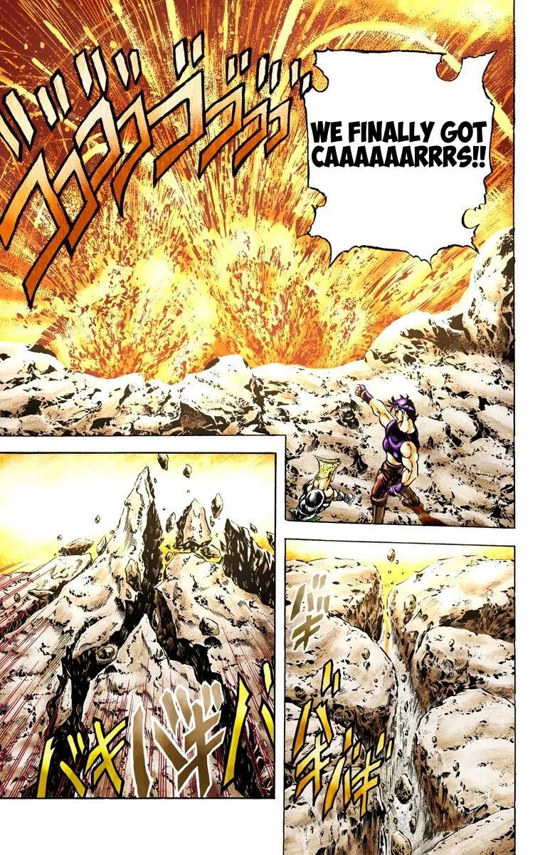 Read JoJo_s Bizarre Adventure Part 2 Battle Tendency Official Colored Manga Online