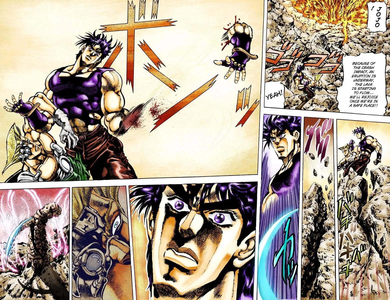 Read JoJo_s Bizarre Adventure Part 2 Battle Tendency Official Colored Manga Online
