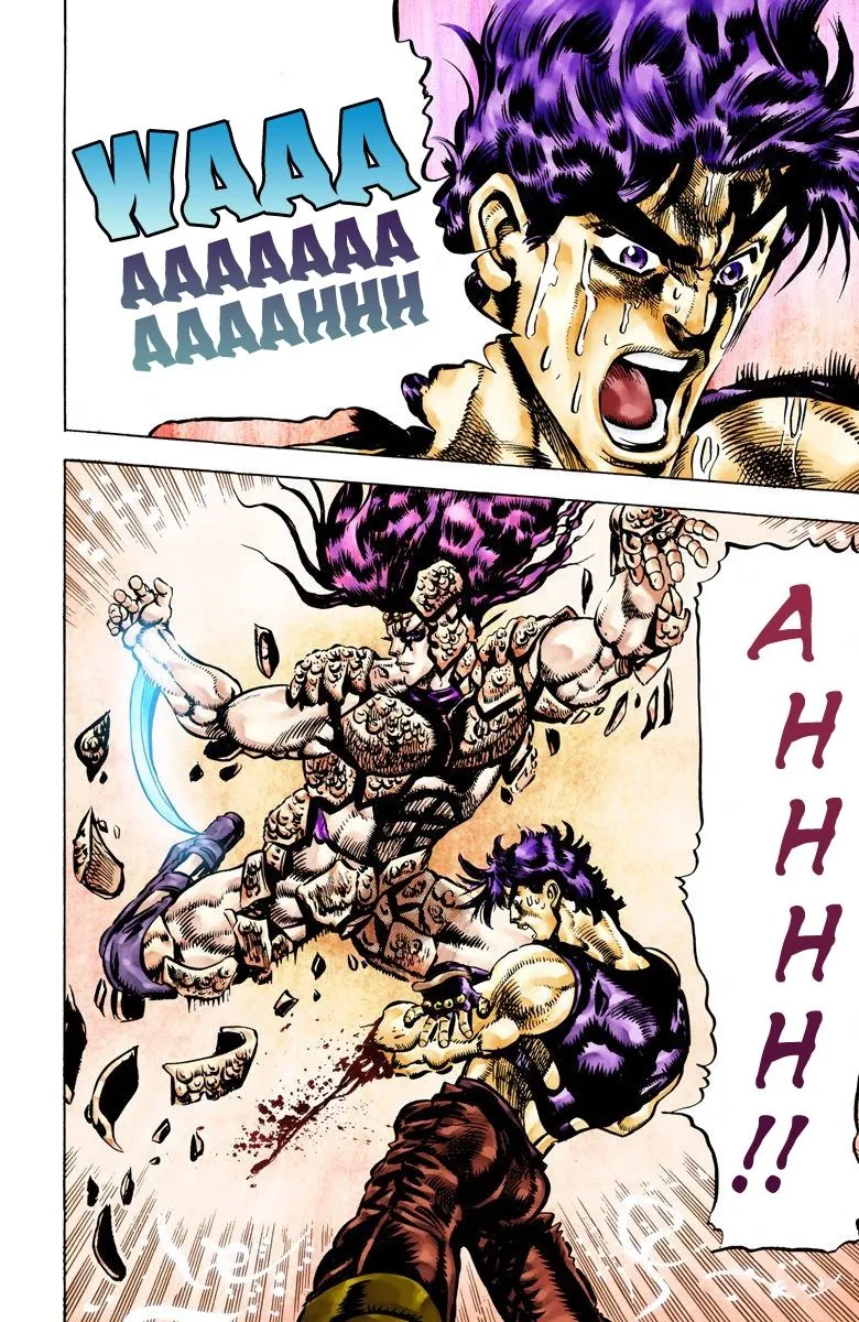 Read JoJo_s Bizarre Adventure Part 2 Battle Tendency Official Colored Manga Online