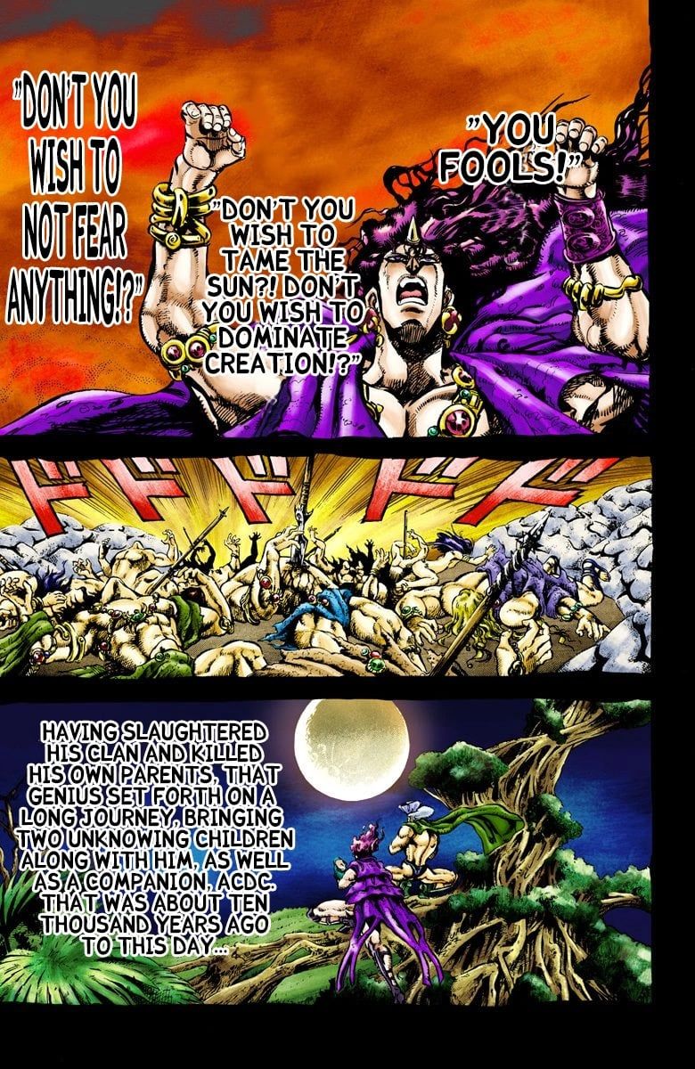 Read JoJo_s Bizarre Adventure Part 2 Battle Tendency Official Colored Manga Online