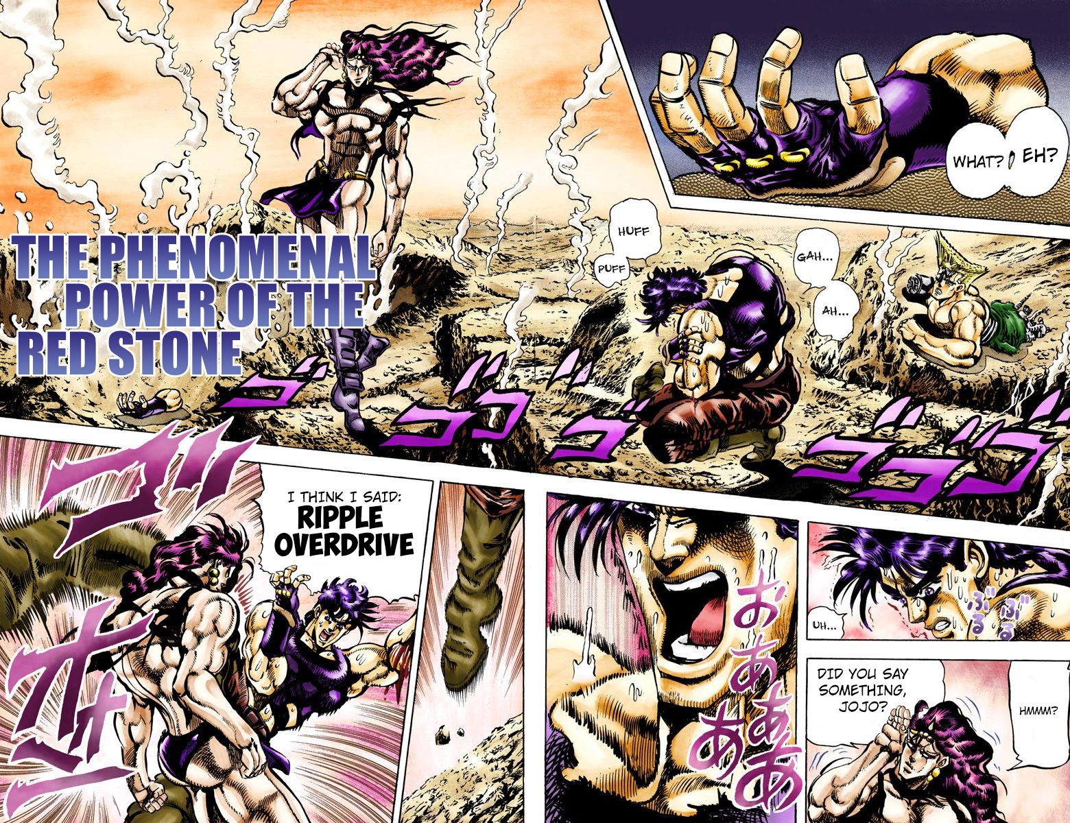 Read JoJo_s Bizarre Adventure Part 2 Battle Tendency Official Colored Manga Online