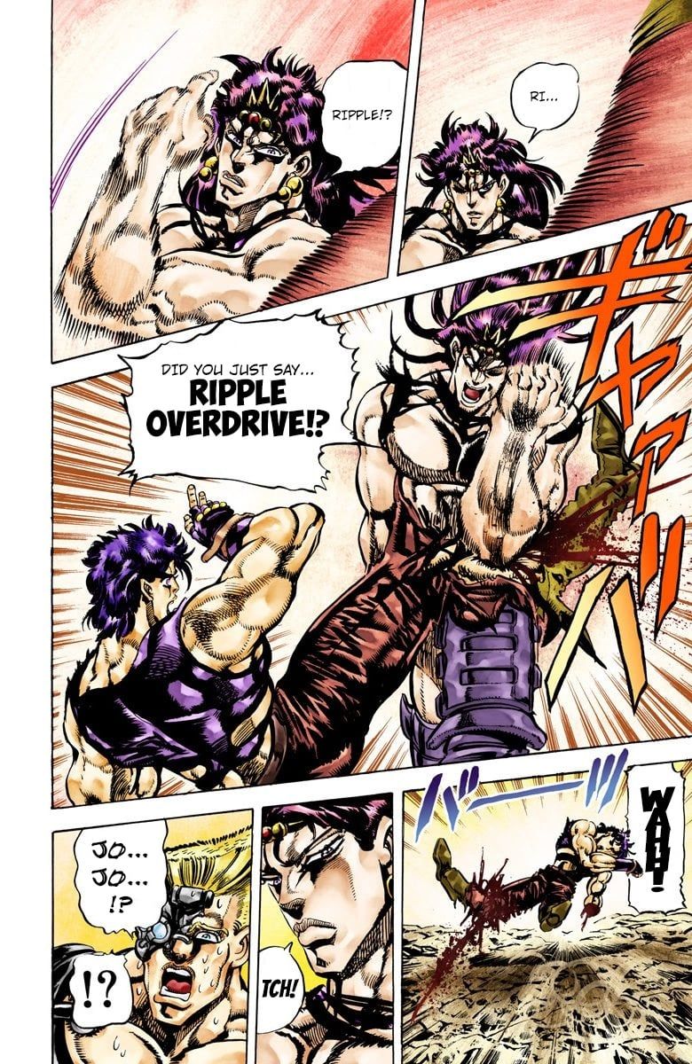 Read JoJo_s Bizarre Adventure Part 2 Battle Tendency Official Colored Manga Online
