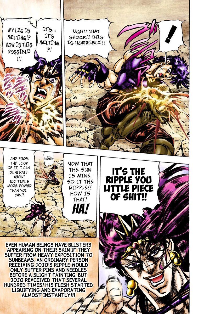 Read JoJo_s Bizarre Adventure Part 2 Battle Tendency Official Colored Manga Online