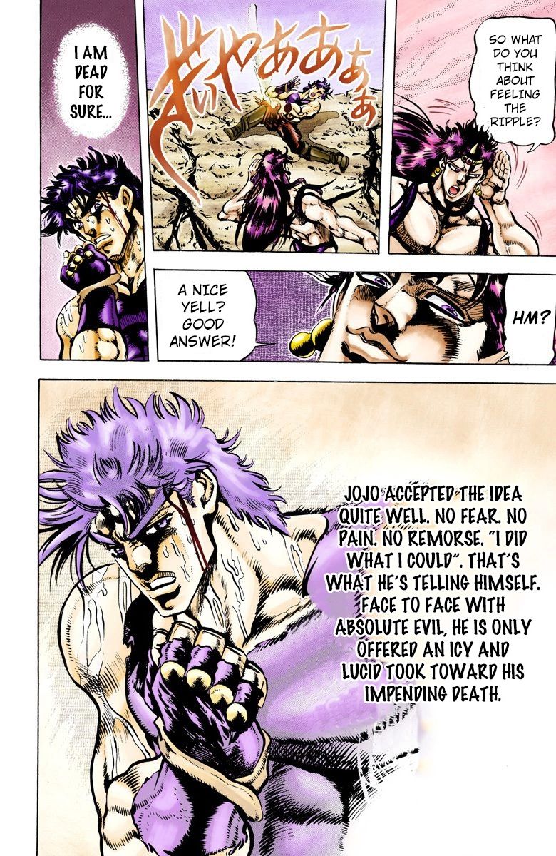 Read JoJo_s Bizarre Adventure Part 2 Battle Tendency Official Colored Manga Online