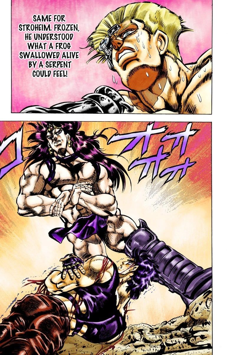Read JoJo_s Bizarre Adventure Part 2 Battle Tendency Official Colored Manga Online