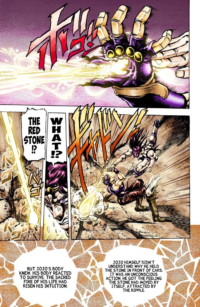 Read JoJo_s Bizarre Adventure Part 2 Battle Tendency Official Colored Manga Online