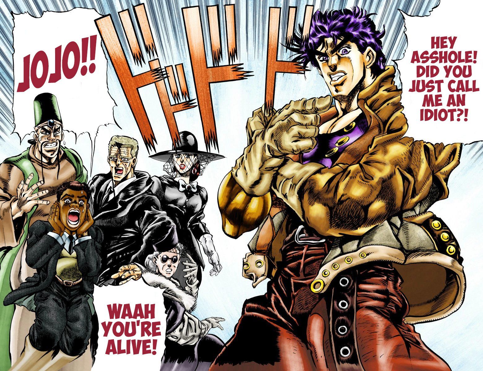Read JoJo_s Bizarre Adventure Part 2 Battle Tendency Official Colored Manga Online