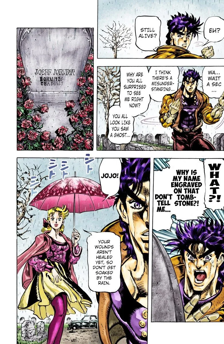 Read JoJo_s Bizarre Adventure Part 2 Battle Tendency Official Colored Manga Online