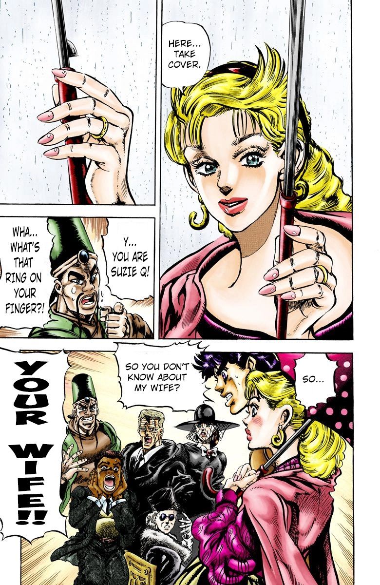 Read JoJo_s Bizarre Adventure Part 2 Battle Tendency Official Colored Manga Online