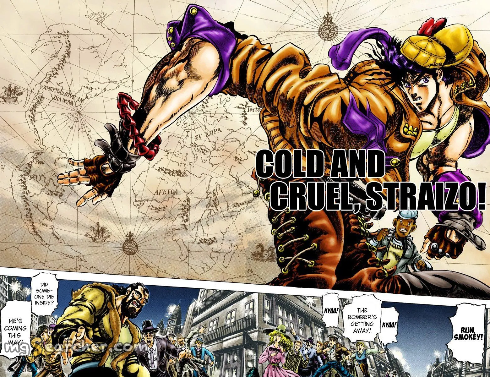 Read JoJo_s Bizarre Adventure Part 2 Battle Tendency Official Colored Manga Online