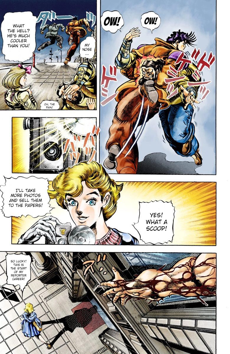Read JoJo_s Bizarre Adventure Part 2 Battle Tendency Official Colored Manga Online