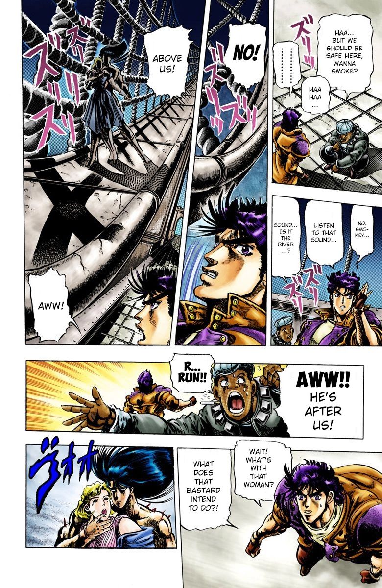 Read JoJo_s Bizarre Adventure Part 2 Battle Tendency Official Colored Manga Online