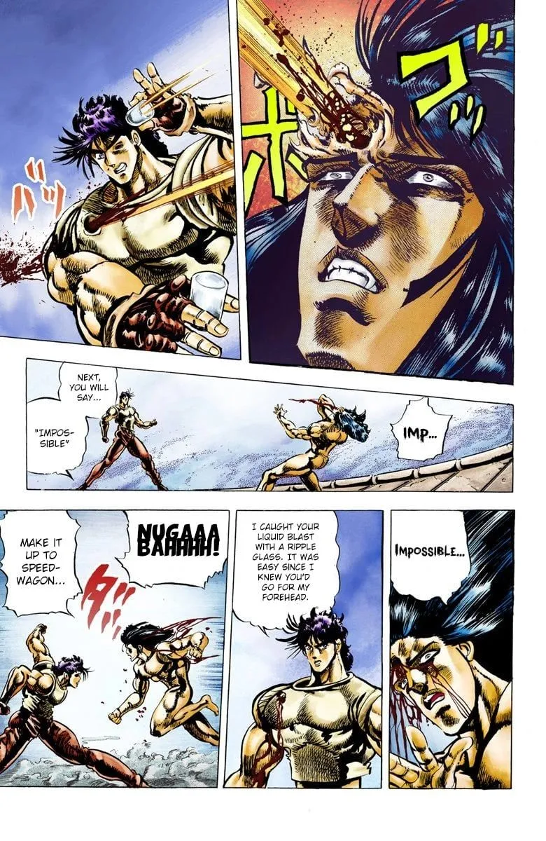 Read JoJo_s Bizarre Adventure Part 2 Battle Tendency Official Colored Manga Online