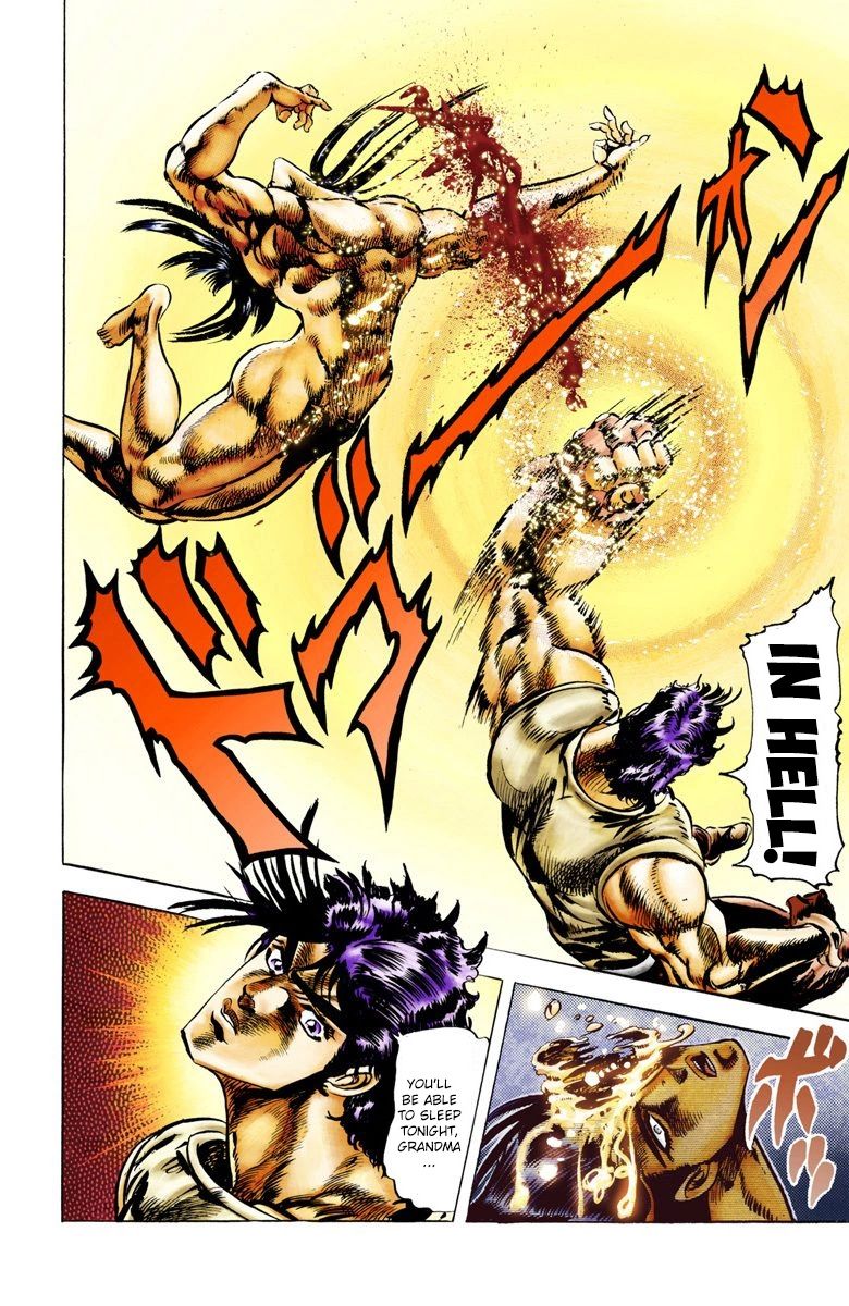 Read JoJo_s Bizarre Adventure Part 2 Battle Tendency Official Colored Manga Online