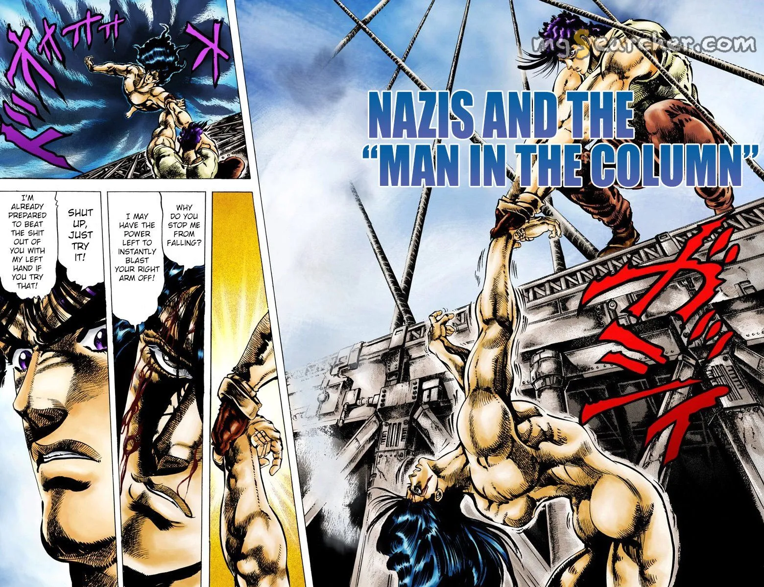 Read JoJo_s Bizarre Adventure Part 2 Battle Tendency Official Colored Manga Online