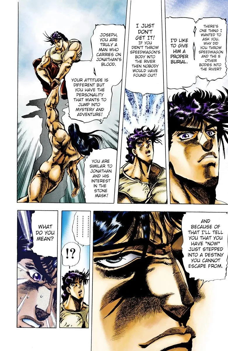 Read JoJo_s Bizarre Adventure Part 2 Battle Tendency Official Colored Manga Online