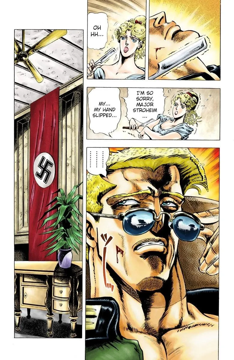 Read JoJo_s Bizarre Adventure Part 2 Battle Tendency Official Colored Manga Online