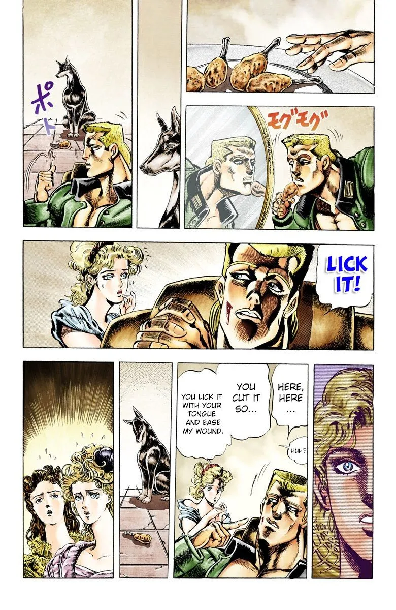 Read JoJo_s Bizarre Adventure Part 2 Battle Tendency Official Colored Manga Online