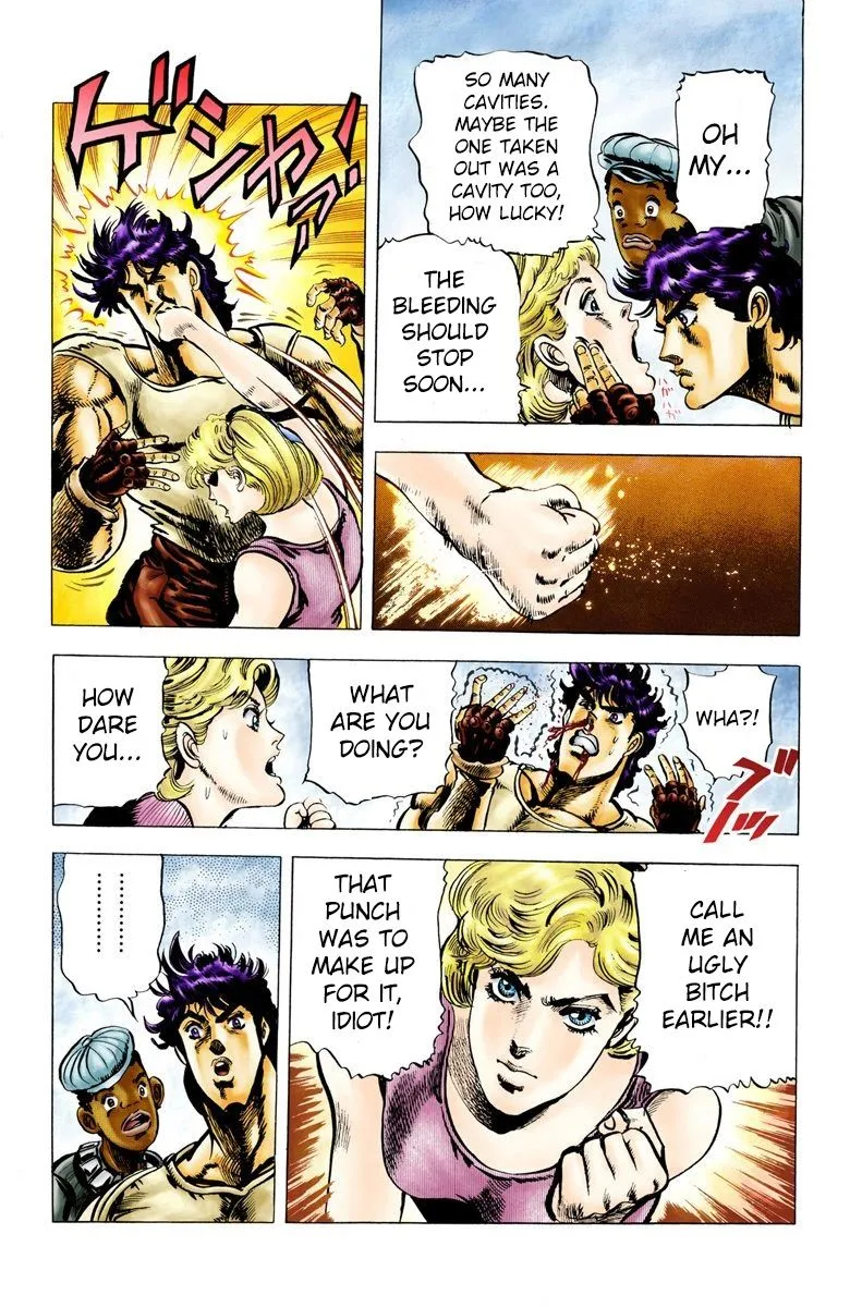 Read JoJo_s Bizarre Adventure Part 2 Battle Tendency Official Colored Manga Online