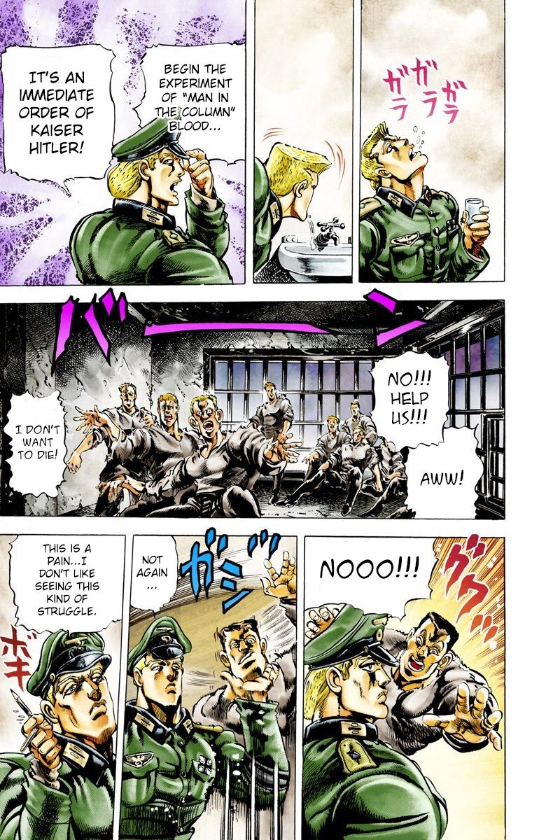 Read JoJo_s Bizarre Adventure Part 2 Battle Tendency Official Colored Manga Online