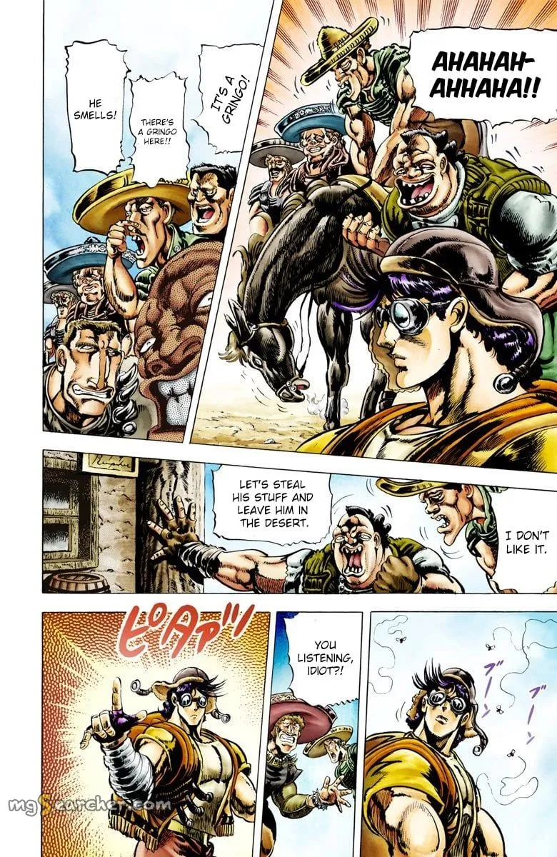 Read JoJo_s Bizarre Adventure Part 2 Battle Tendency Official Colored Manga Online