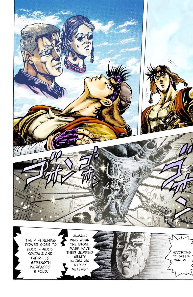 Read JoJo_s Bizarre Adventure Part 2 Battle Tendency Official Colored Manga Online