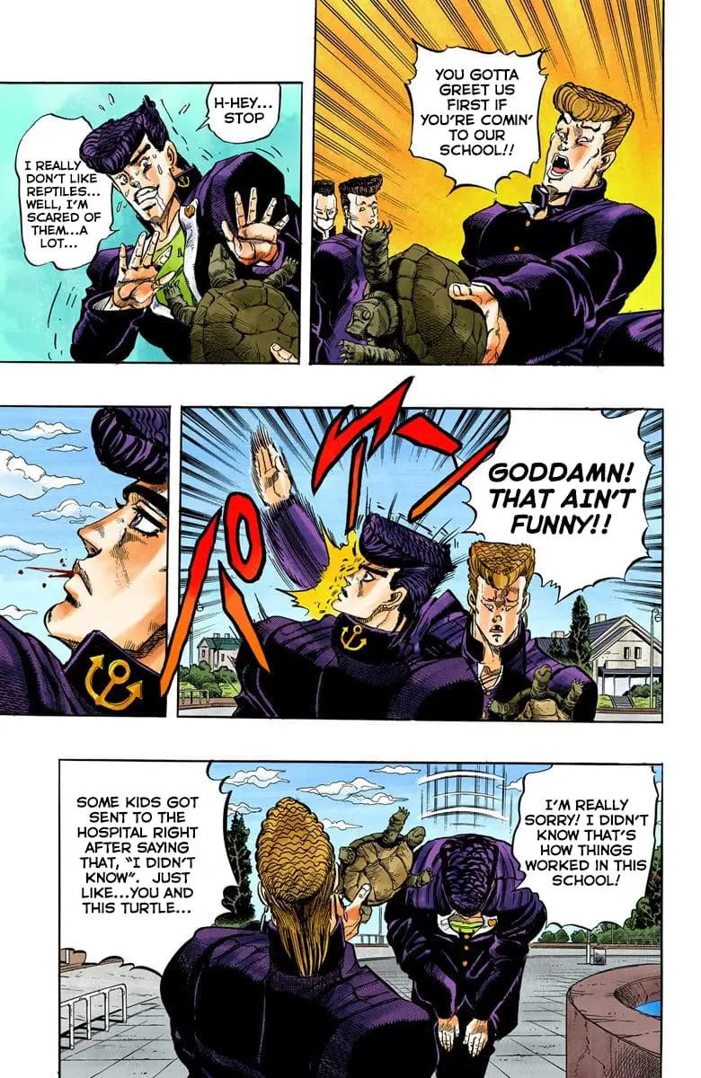 Read JoJo_s Bizarre Adventure Part 4 Diamond Is Unbreakable Official Colored Manga Online
