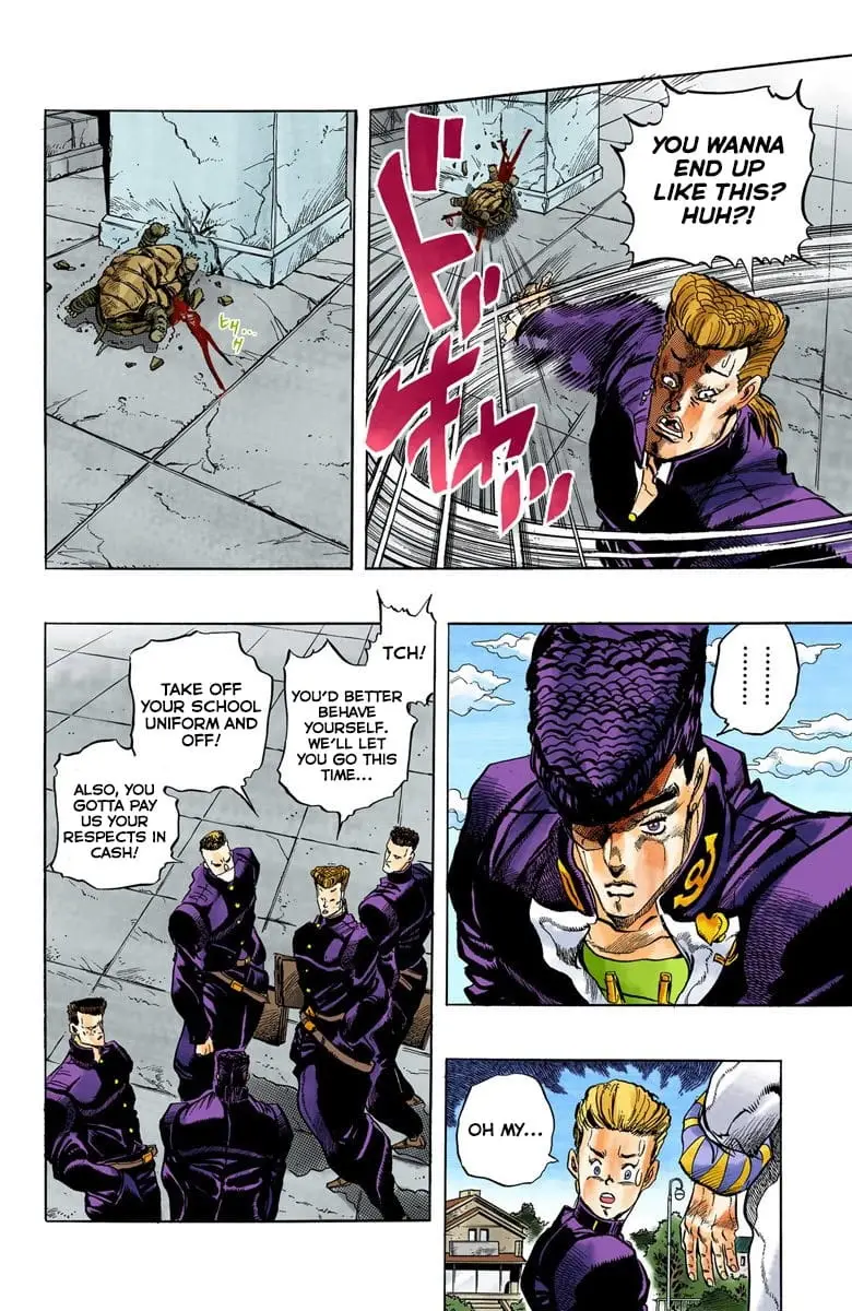 Read JoJo_s Bizarre Adventure Part 4 Diamond Is Unbreakable Official Colored Manga Online